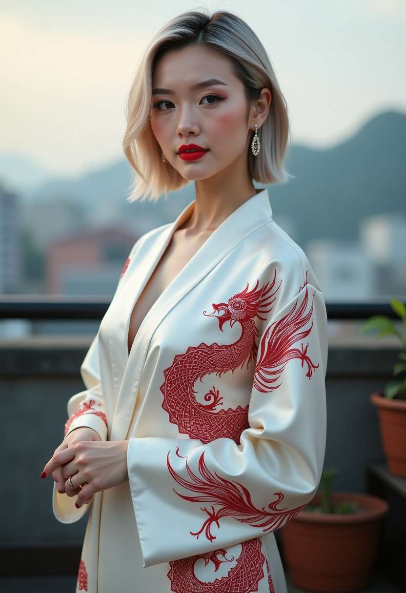 街拍镜头下的她